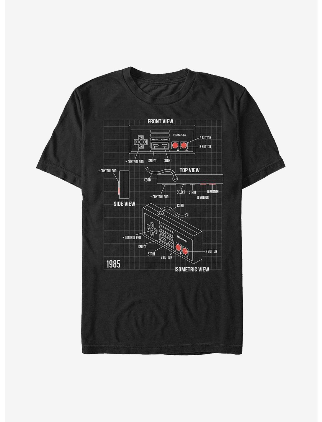 Nintendo NES Schematic T-Shirt