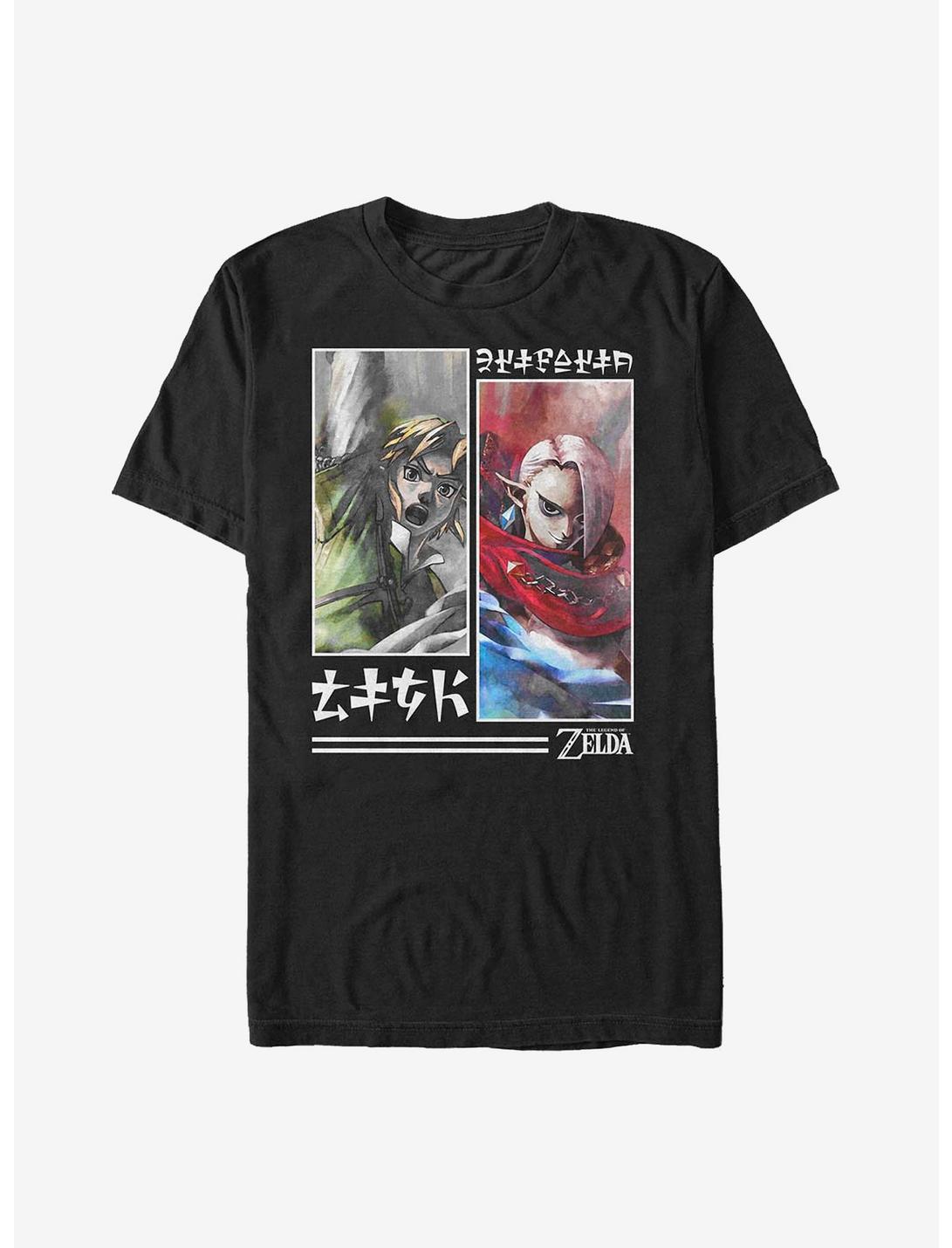 Nintendo Zelda Link Paneled T-Shirt