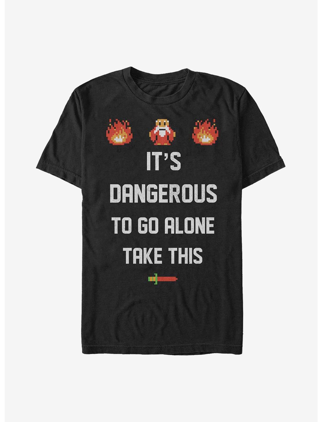 Nintendo Zelda It's Dangerous T-Shirt