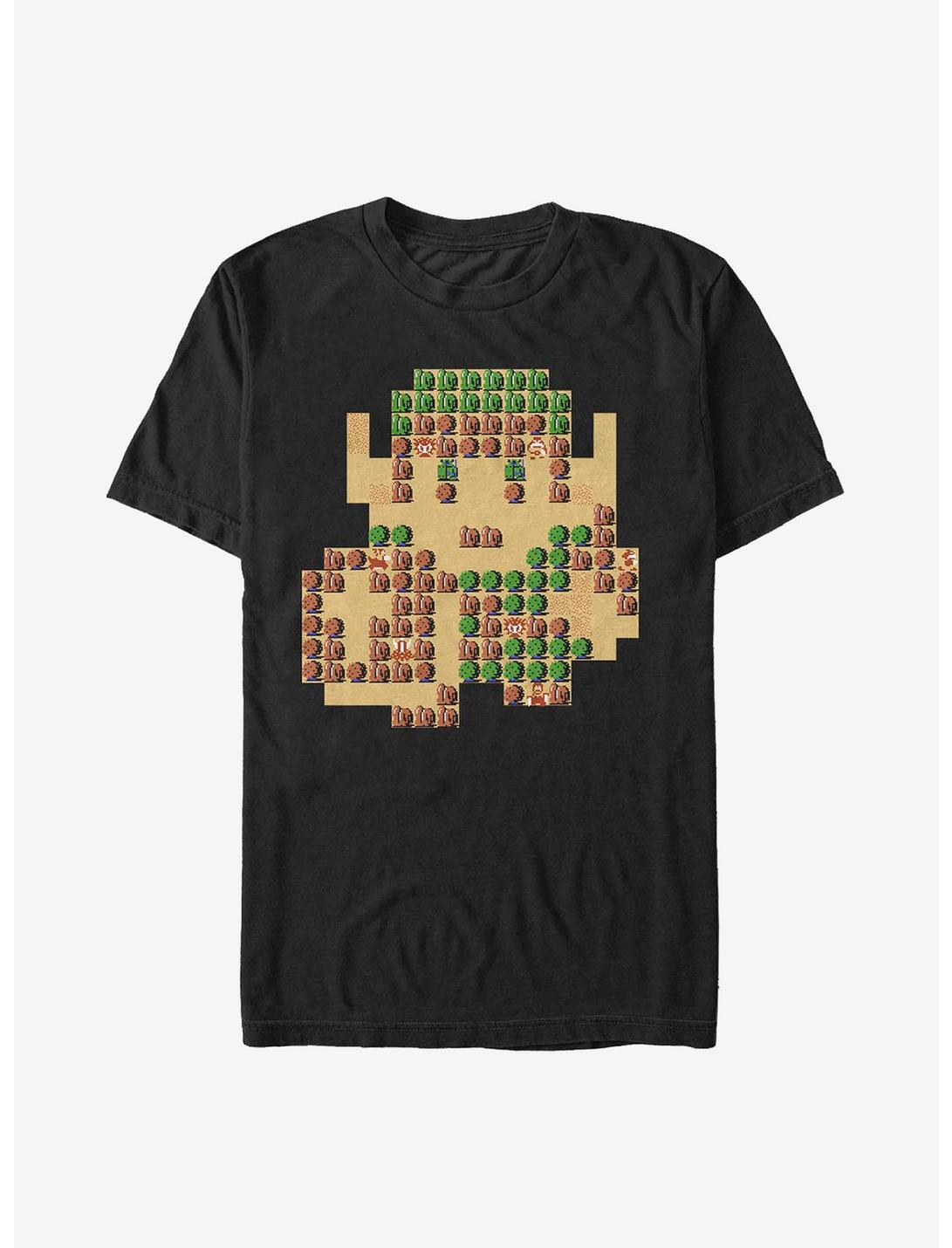 Nintendo Zelda Link Map T-Shirt