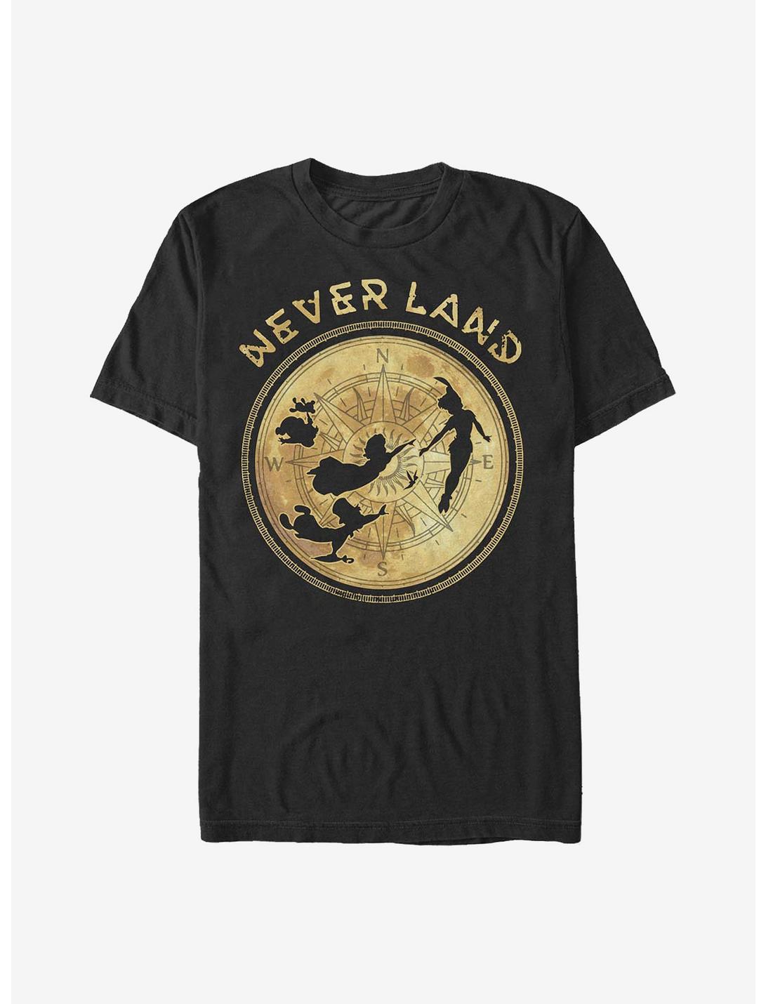Disney Peter Pan Compass To Neverland T-Shirt