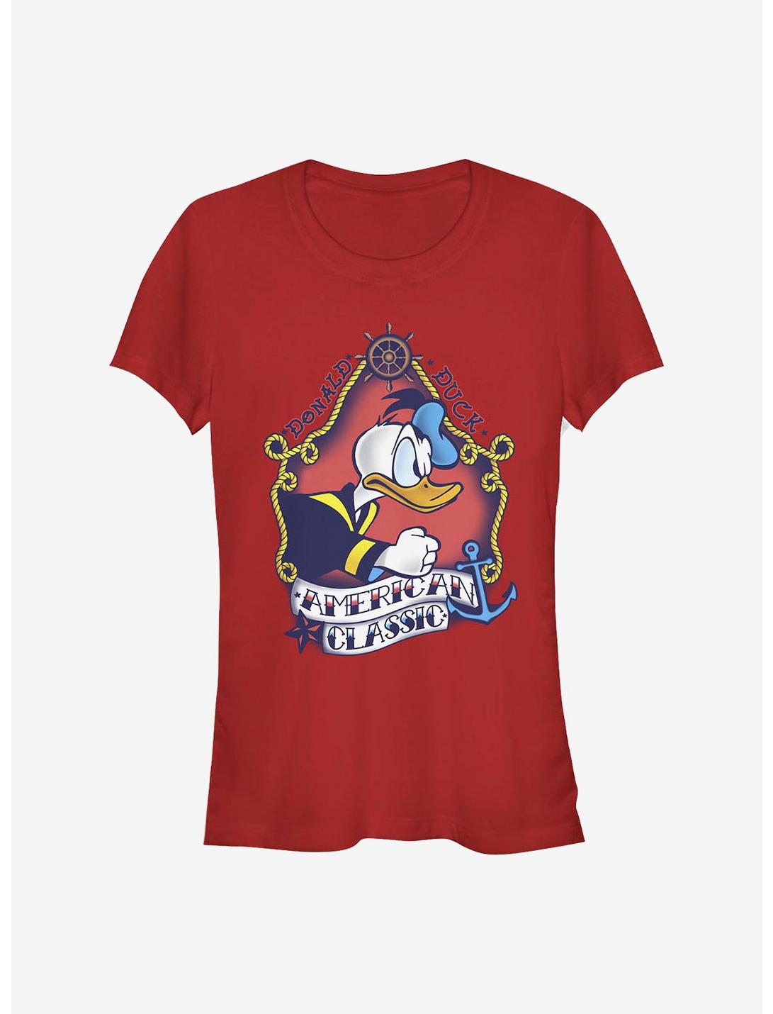 Disney Donald Duck Sailor Donald Traditional Girls T-Shirt