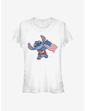 Disney Lilo & Stitch Tropical Stitch Flag Girls T-Shirt