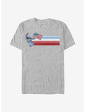 Disney Lilo & Stitch Flag Stitch T-Shirt