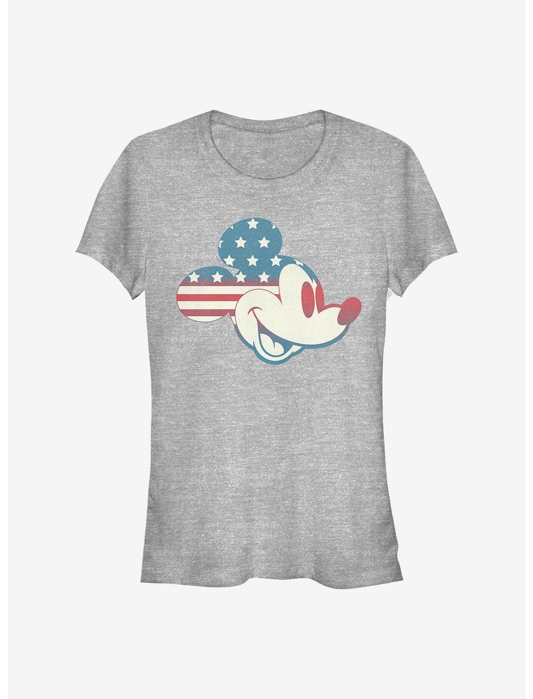 Disney Mickey Mouse America Flag Girls T-Shirt