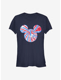 Disney Mickey Mouse Tie Dye America Girls T-Shirt