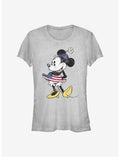 Disney Minnie Mouse Vintage U.S. Flag Girls T-Shirt