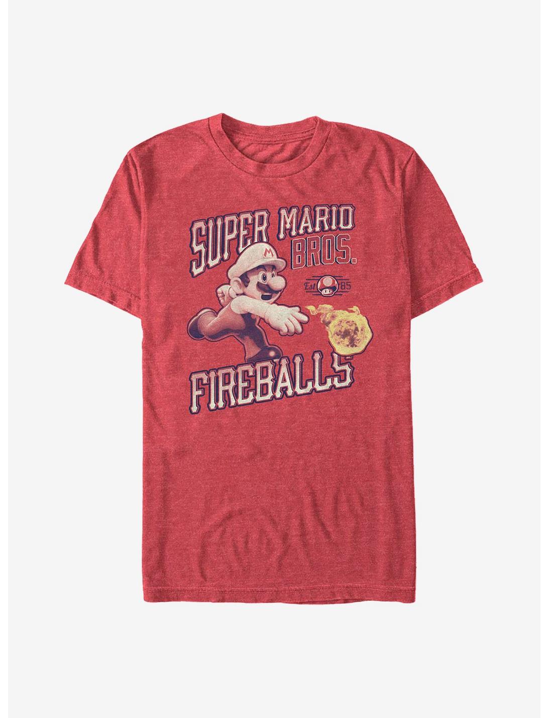 Nintendo Mario Fireballs T-Shirt