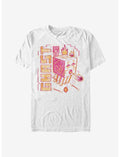 Minecraft Acid Sketch Ghast T-Shirt