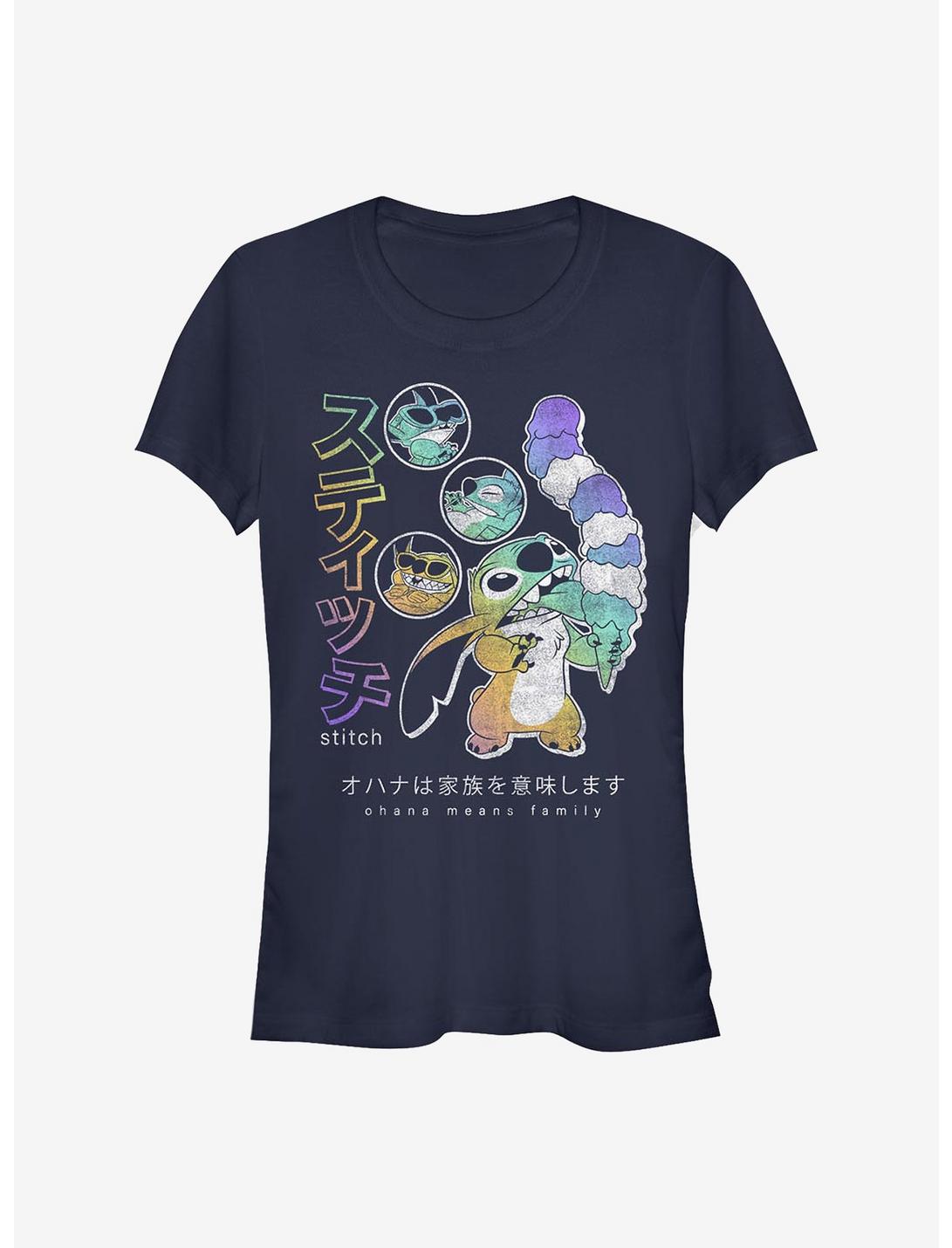 Disney Lilo & Stitch Japanese Stitch Girls T-Shirt