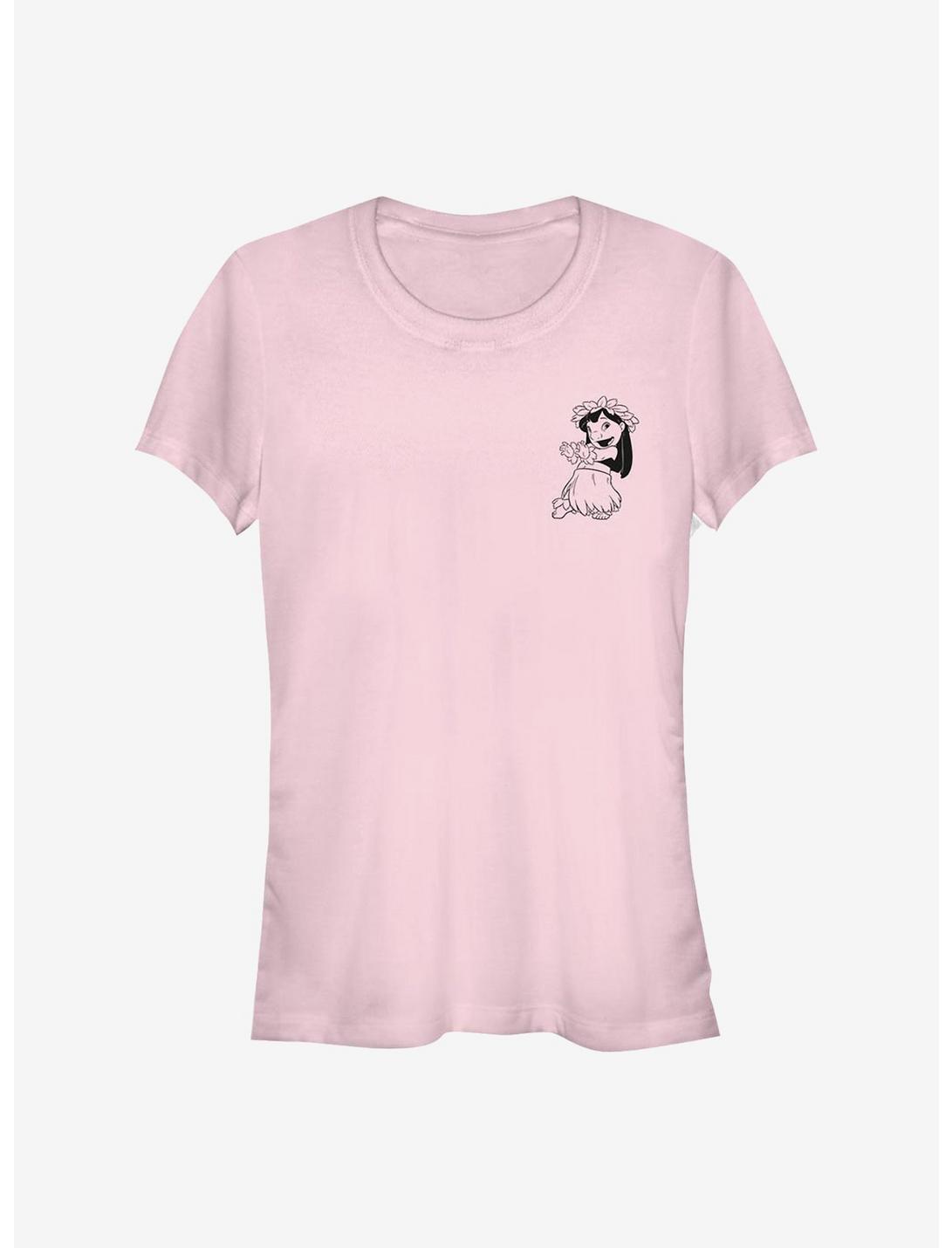 Disney Lilo & Stitch Vintage Lined Lilo Girls T-Shirt