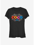 Disney Pixar Coco Artistic Logo Girls T-Shirt