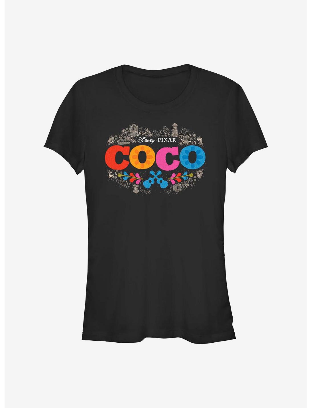 Disney Pixar Coco Artistic Logo Girls T-Shirt