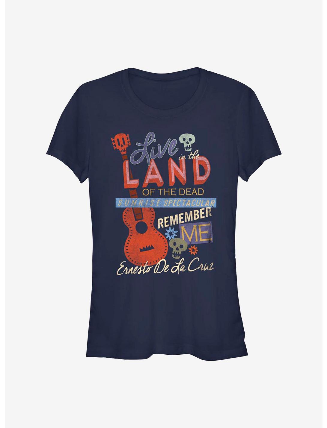 Disney Pixar Coco Live In The Land Of The Dead Girls T-Shirt