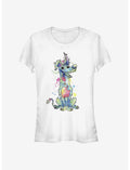 Disney Pixar Coco Watercolor Dante Girls T-Shirt