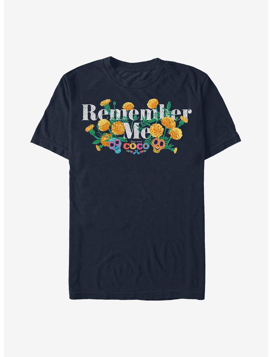 Disney Pixar Coco Remember Me Marigolds T-Shirt