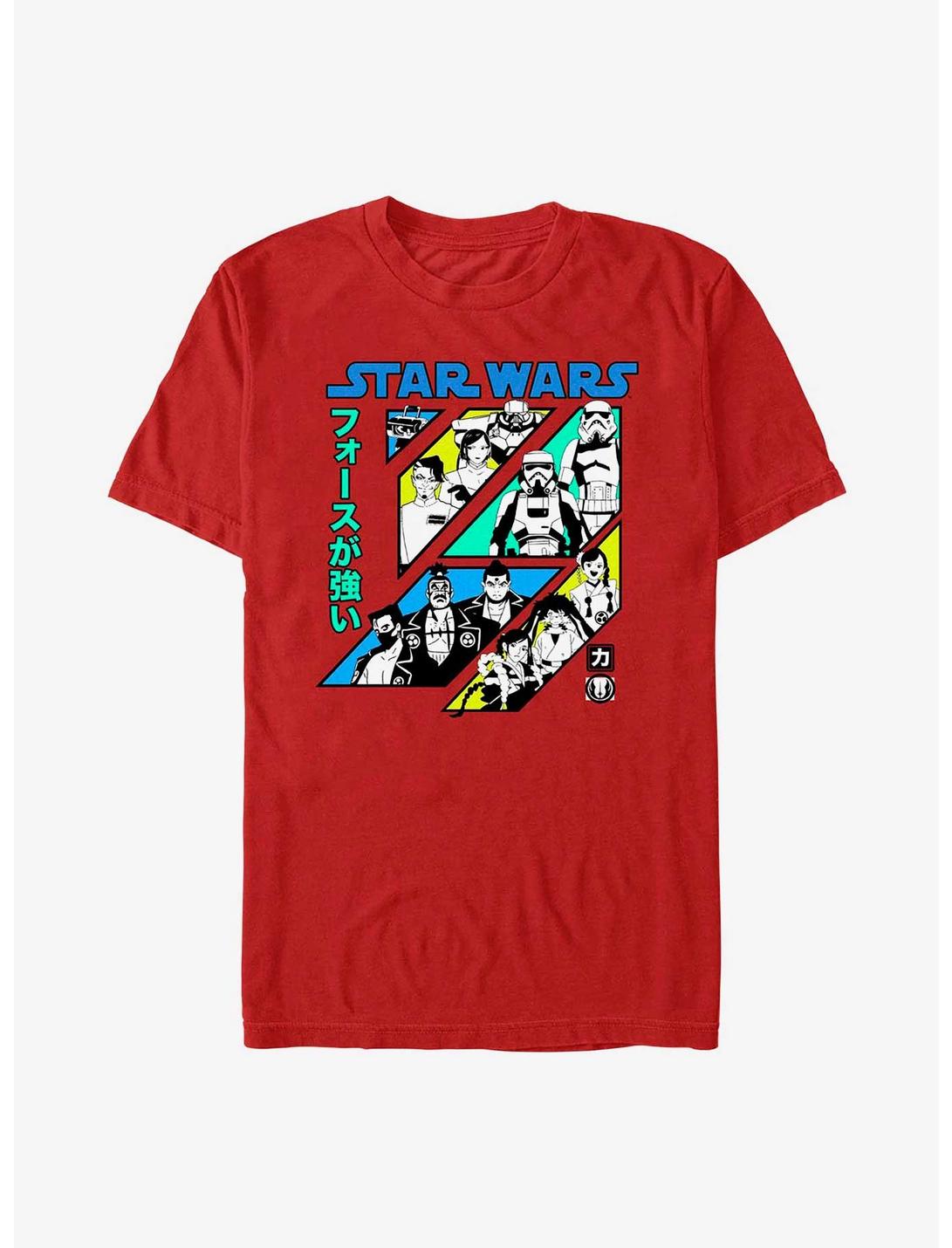 Star Wars: Visions Character Grid T-Shirt