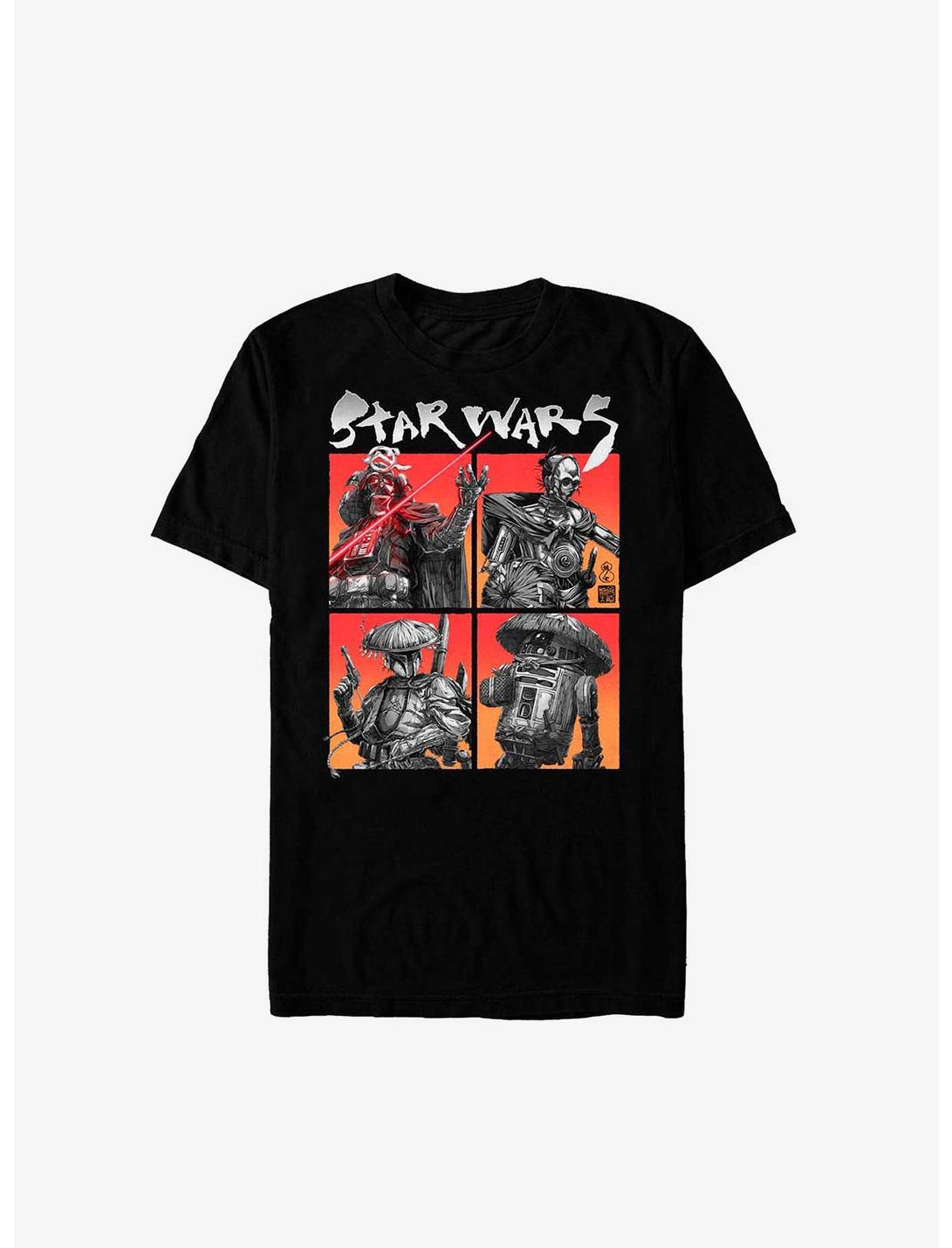 Star Wars: Visions Four Corner Panels T-Shirt
