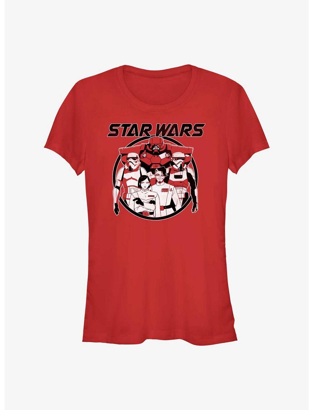 Star Wars: Visions The Dark Side Army Anime Girls T-Shirt
