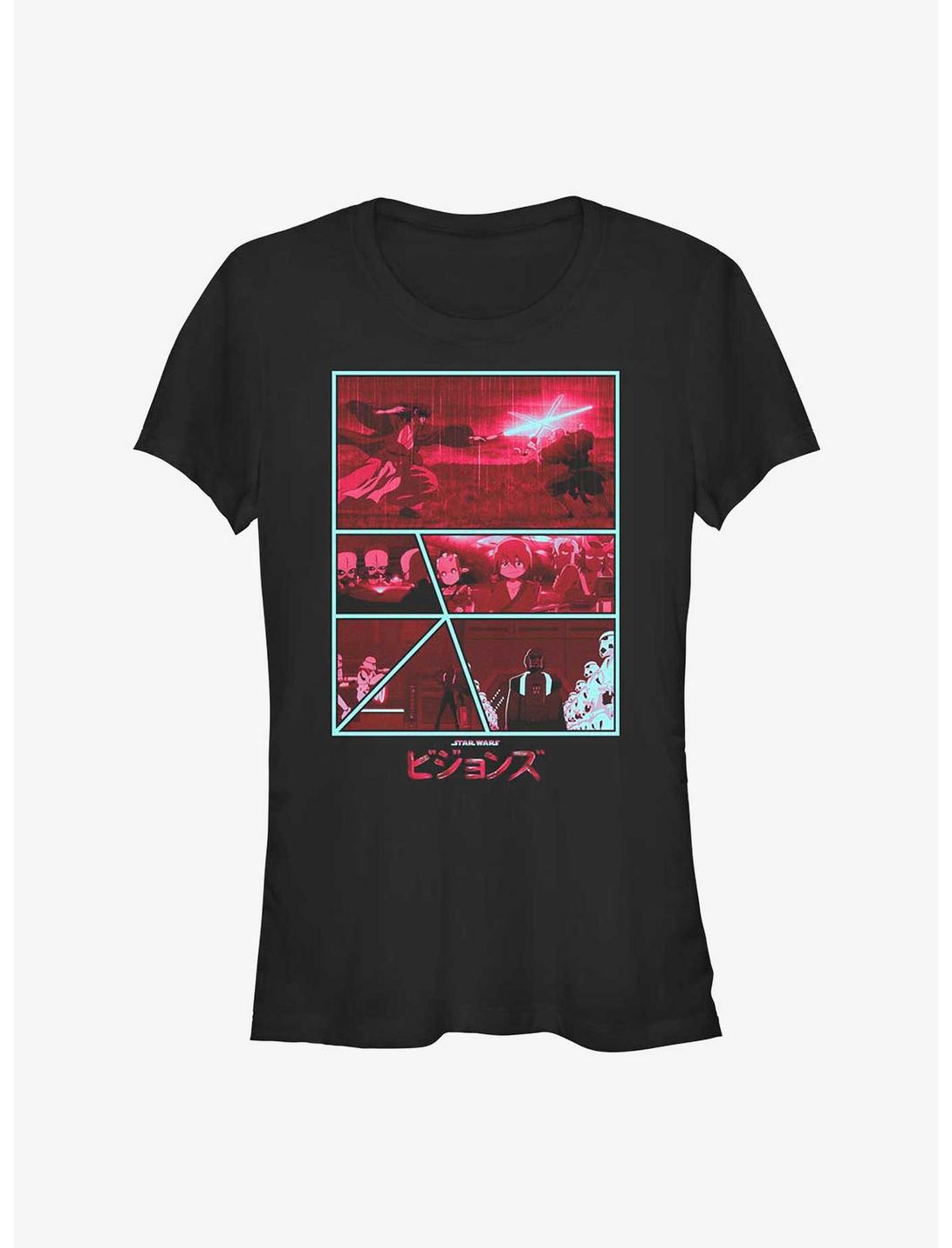 Star Wars: Visions Comic Multipanel Girls T-Shirt