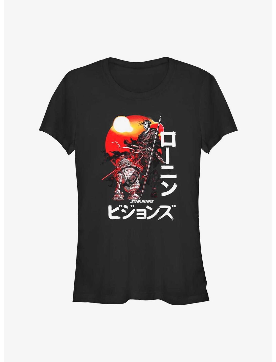 Star Wars: Visions Droid & Ronin Samurai Girls T-Shirt