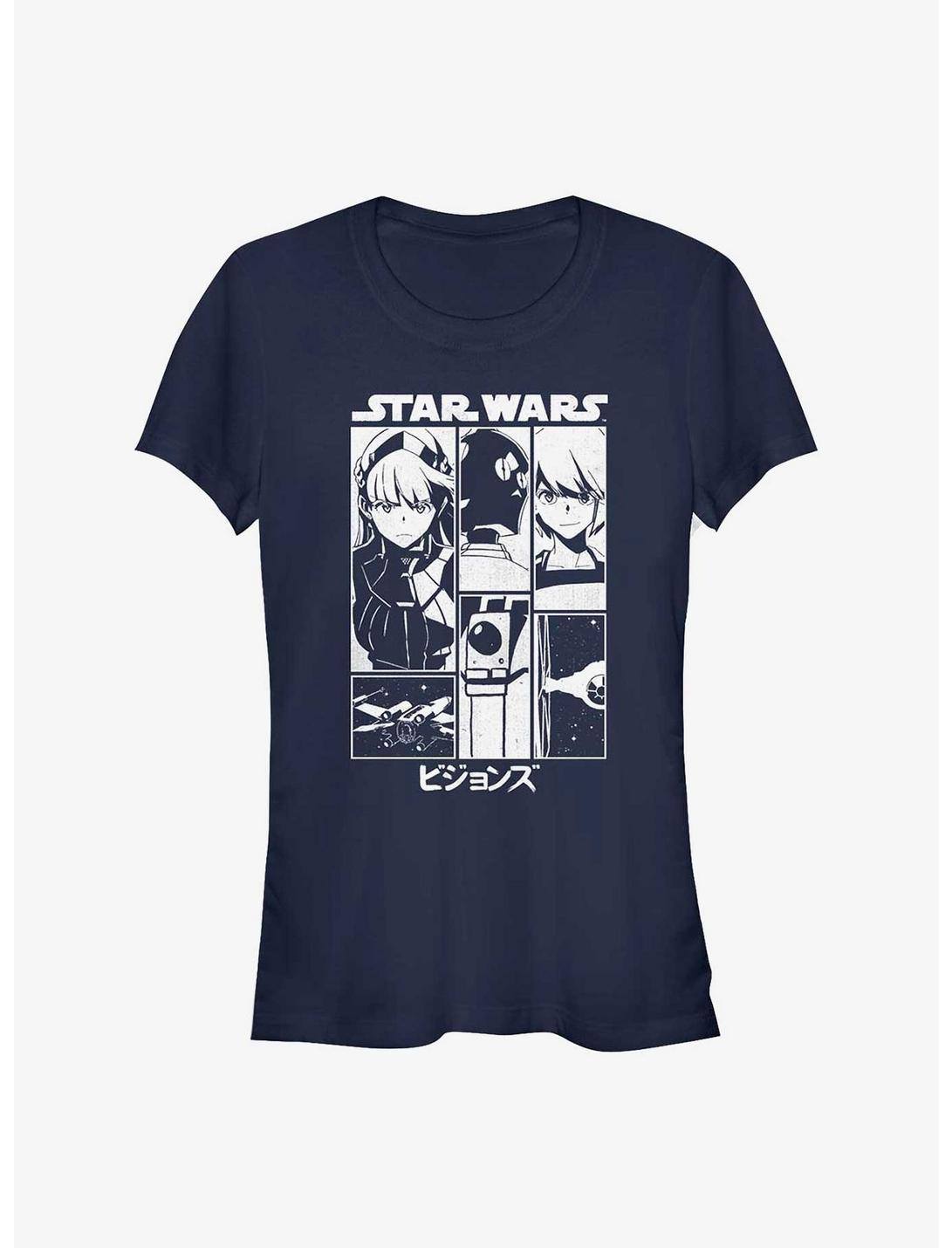 Star Wars: Visions The Twins Poster Girls T-Shirt