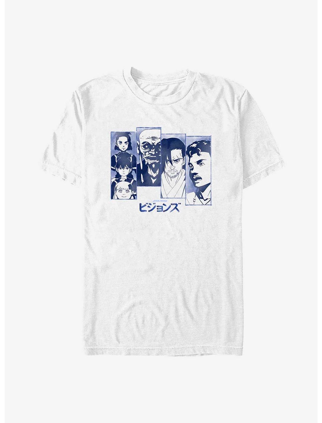 Star Wars: Visions The Elder Character Panels T-Shirt