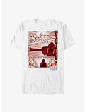 Star Wars: Visions Showdown Comic Panel T-Shirt