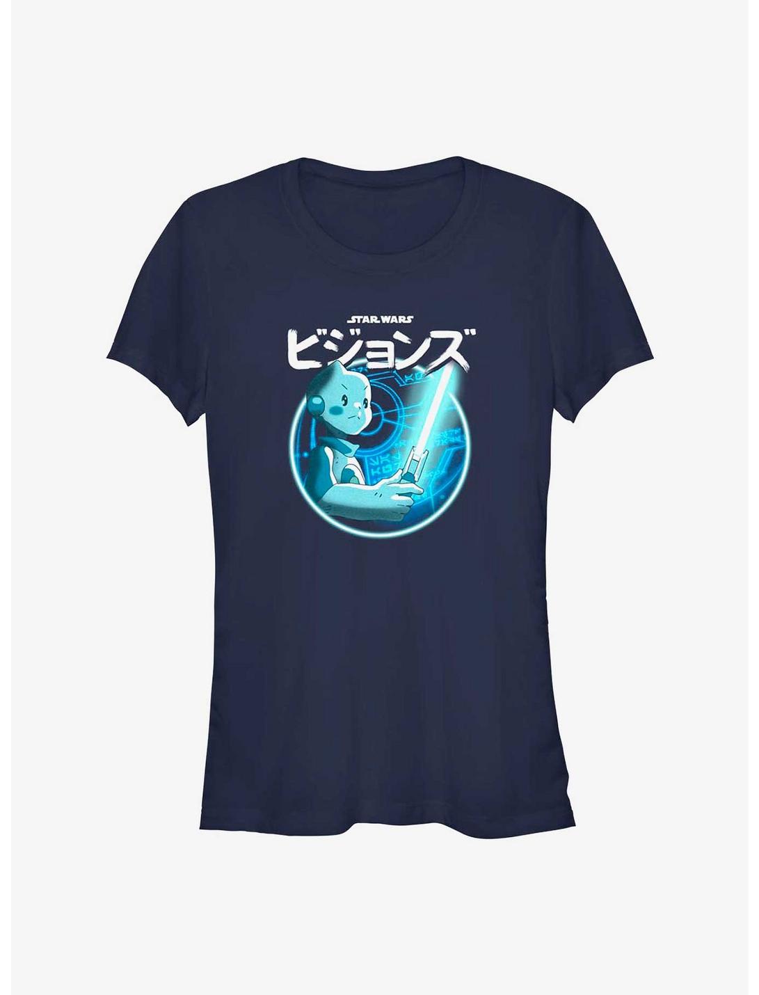 Star Wars: Visions T0-B1 Lightsaber Girls T-Shirt
