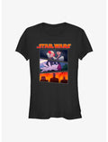 Star Wars: Visions Village Panels Girls T-Shirt