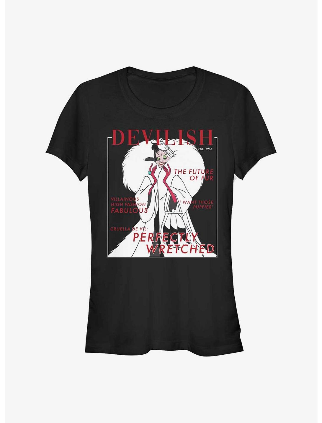 Disney Cruella Vogue Girls T-Shirt