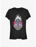 Disney The Little Mermaid Sugar Skull Ursula Girls T-Shirt
