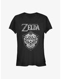 Nintendo Zelda Shield Girls T-Shirt