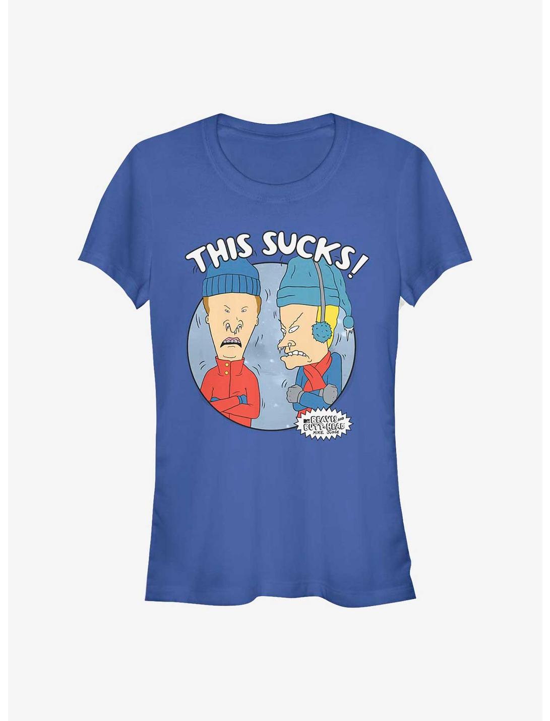 Beavis And Butt-Head Fuh Frozen Girls T-Shirt