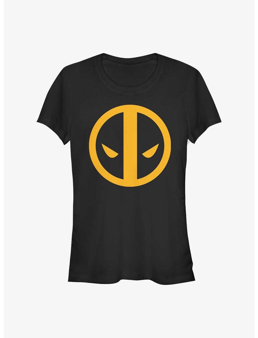 Marvel Deadpool Orange Icon Girls T-Shirt