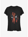 Marvel Deadpool Painted Face Girls T-Shirt