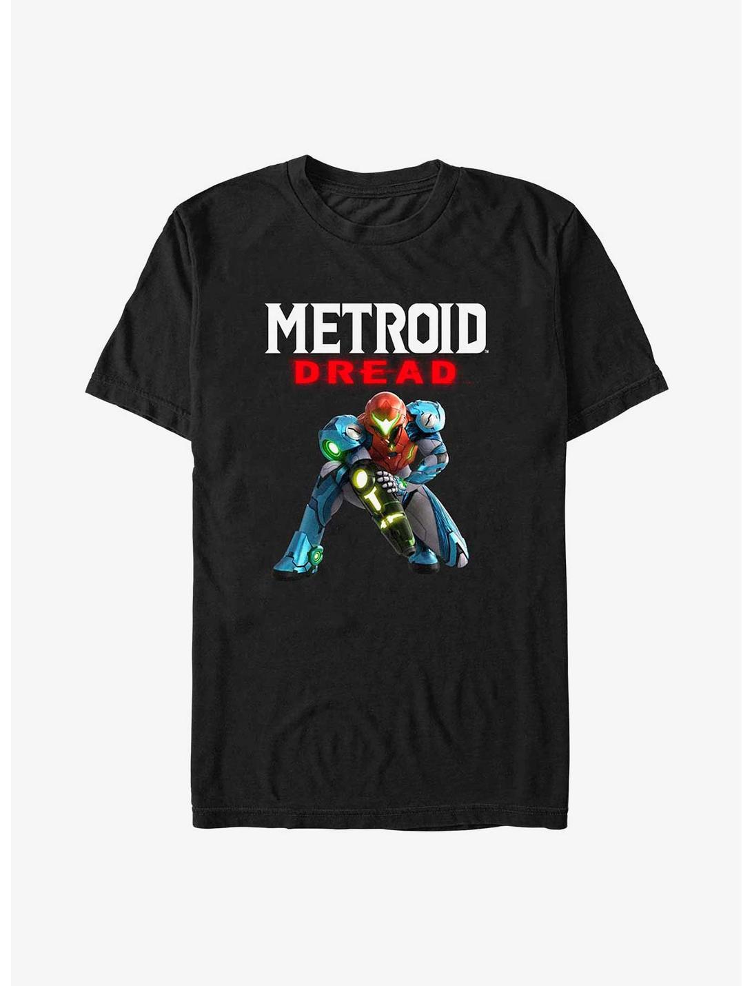 Nintendo Metroid Dread Samus Logo Lockup T-Shirt