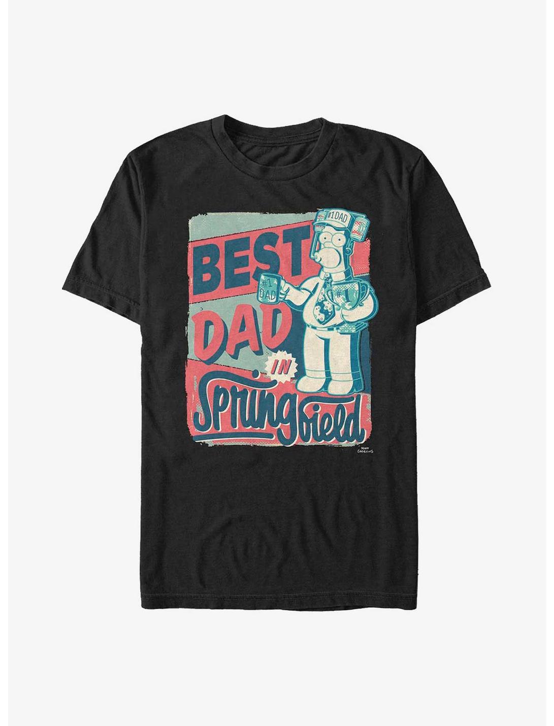 The Simpsons Best Dad In Springfield Homer T-Shirt