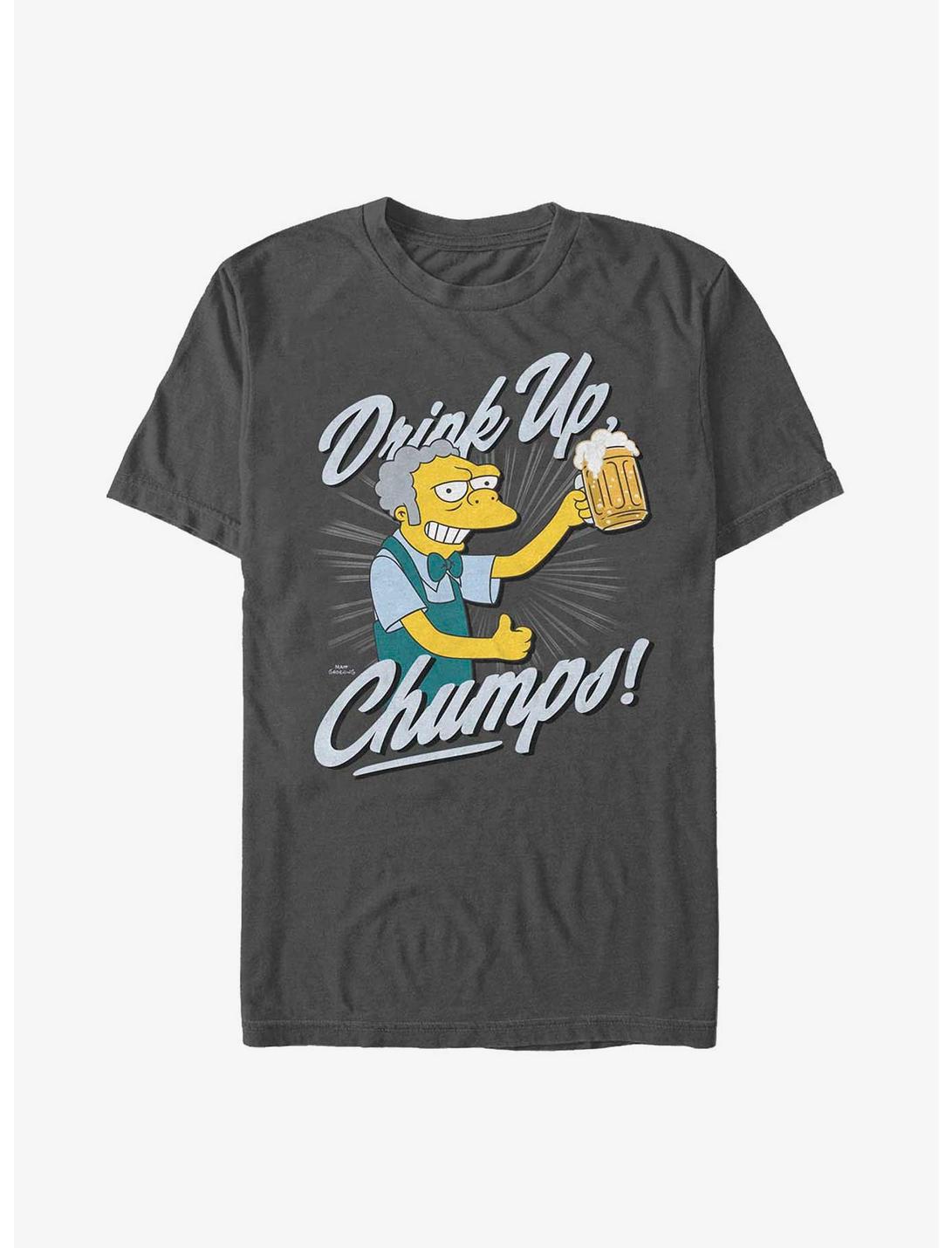 The Simpsons Moe Drink Up, Chumps! T-Shirt