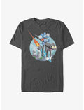 The Simpsons Itchy & Scratchy Riding Missle T-Shirt