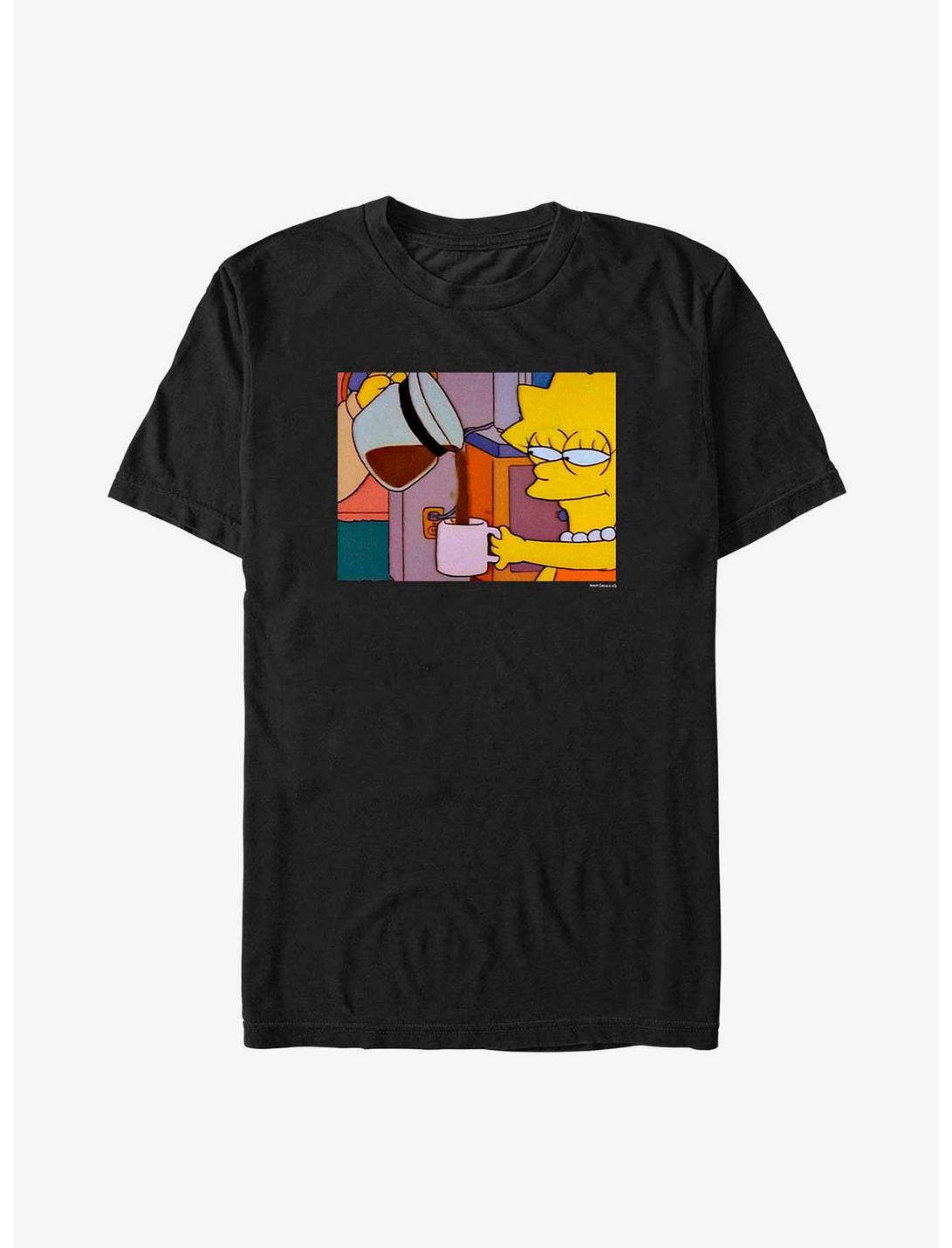 The Simpsons Lisa Coffee T-Shirt