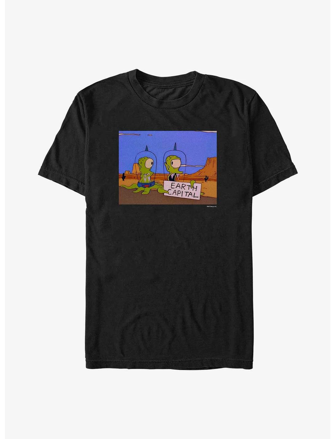 The Simpsons Kang & Kodos Aliens Earth Capital T-Shirt