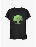 Magic The Gathering Green Mana Symbol Girls T-Shirt