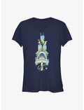 Magic The Gathering Quandrix Land Girls T-Shirt