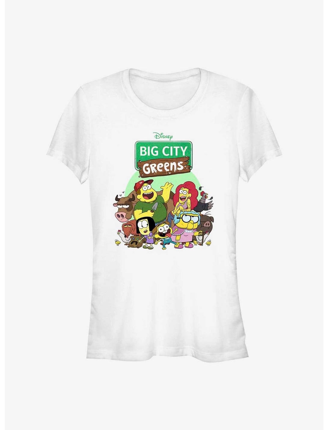 Disney's Big City Greens Group Shot Girls T-Shirt