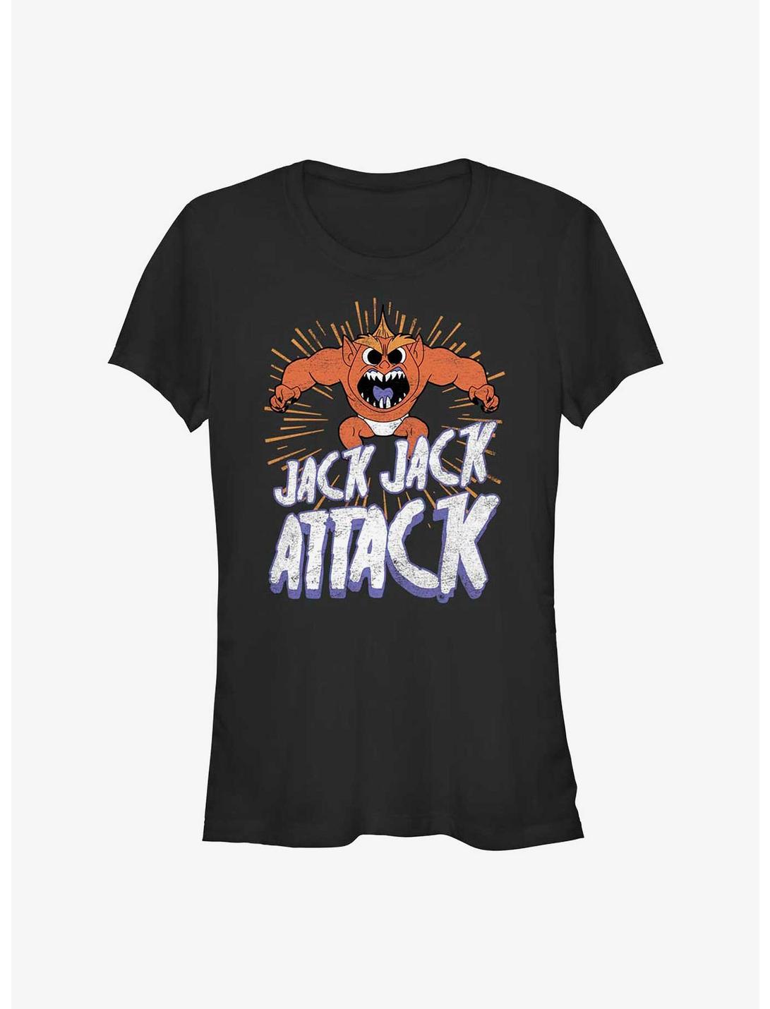 Disney The Incredibles Jack Jack Attack Horror Girls T-Shirt