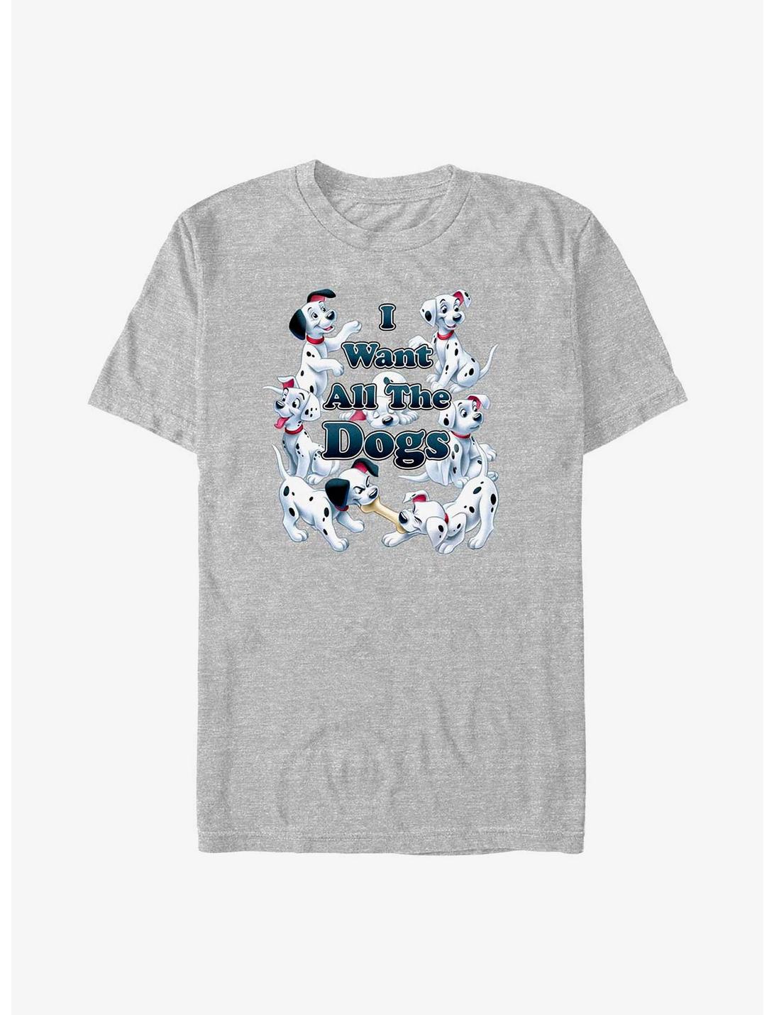 Disney 101 Dalmatians I Want All The Dogs T-Shirt