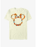 Disney Minnie Mouse Fall Leaf Wreath T-Shirt