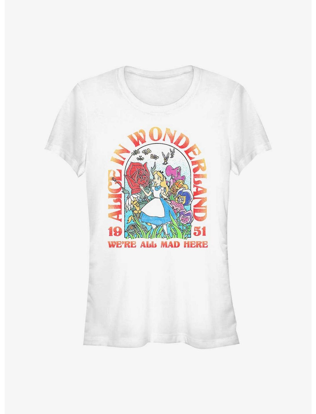 Disney Alice In Wonderland Alice Lockup Girls T-Shirt