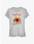 Disney Minnie Mouse Pumpkin Spice Season Girls T-Shirt